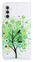Samsung Galaxy A56 Hoesje Print Book Case met Pasjeshouder Bloemen Boom afbeelding 5