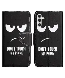 Samsung Galaxy A56 Hoesje Print Book Case met Pasjeshouder Touch afbeelding