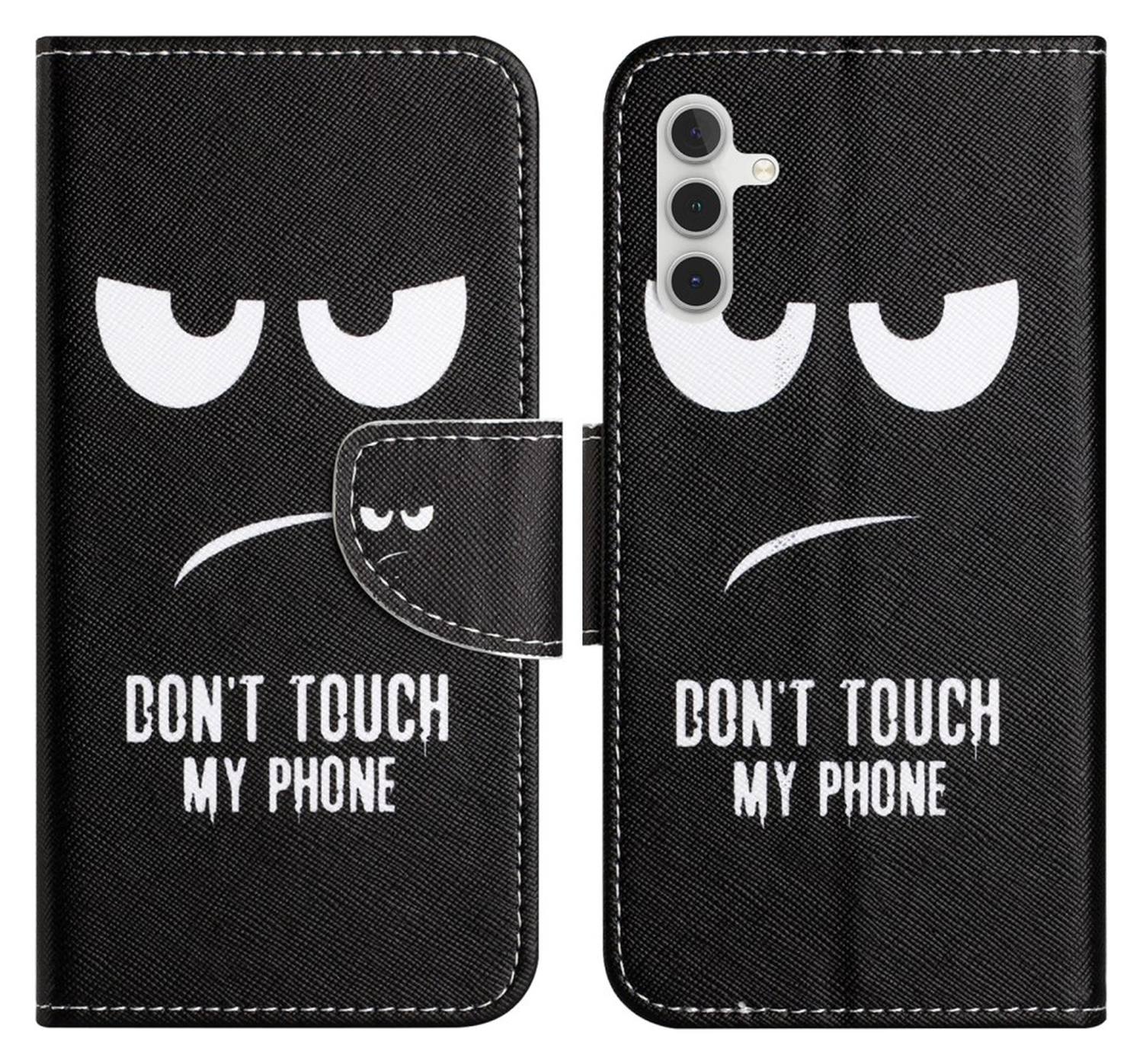 Samsung Galaxy A56 Hoesje Print Book Case met Pasjeshouder Touch afbeelding 1