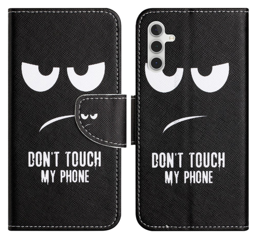 Samsung Galaxy A56 Hoesje Print Book Case met Pasjeshouder Touch afbeelding 1