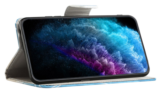 Samsung Galaxy A56 Hoesje Print Book Case met Pasjeshouder Touch afbeelding 3