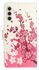 Samsung Galaxy A26 Hoesje Print Book Case met Pasjeshouder Roze Bloemen afbeelding 5
