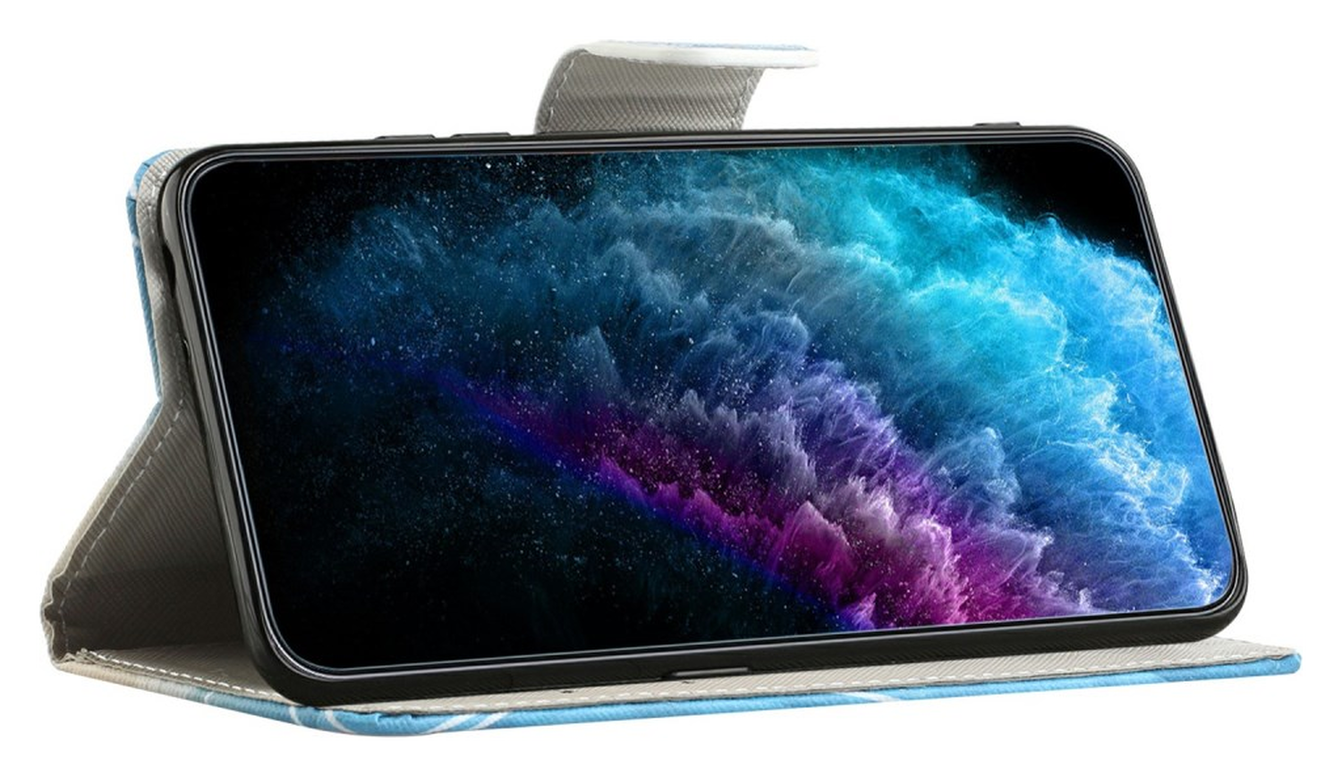 Samsung Galaxy A26 Hoesje Print Book Case met Pasjeshouder Touch afbeelding 3