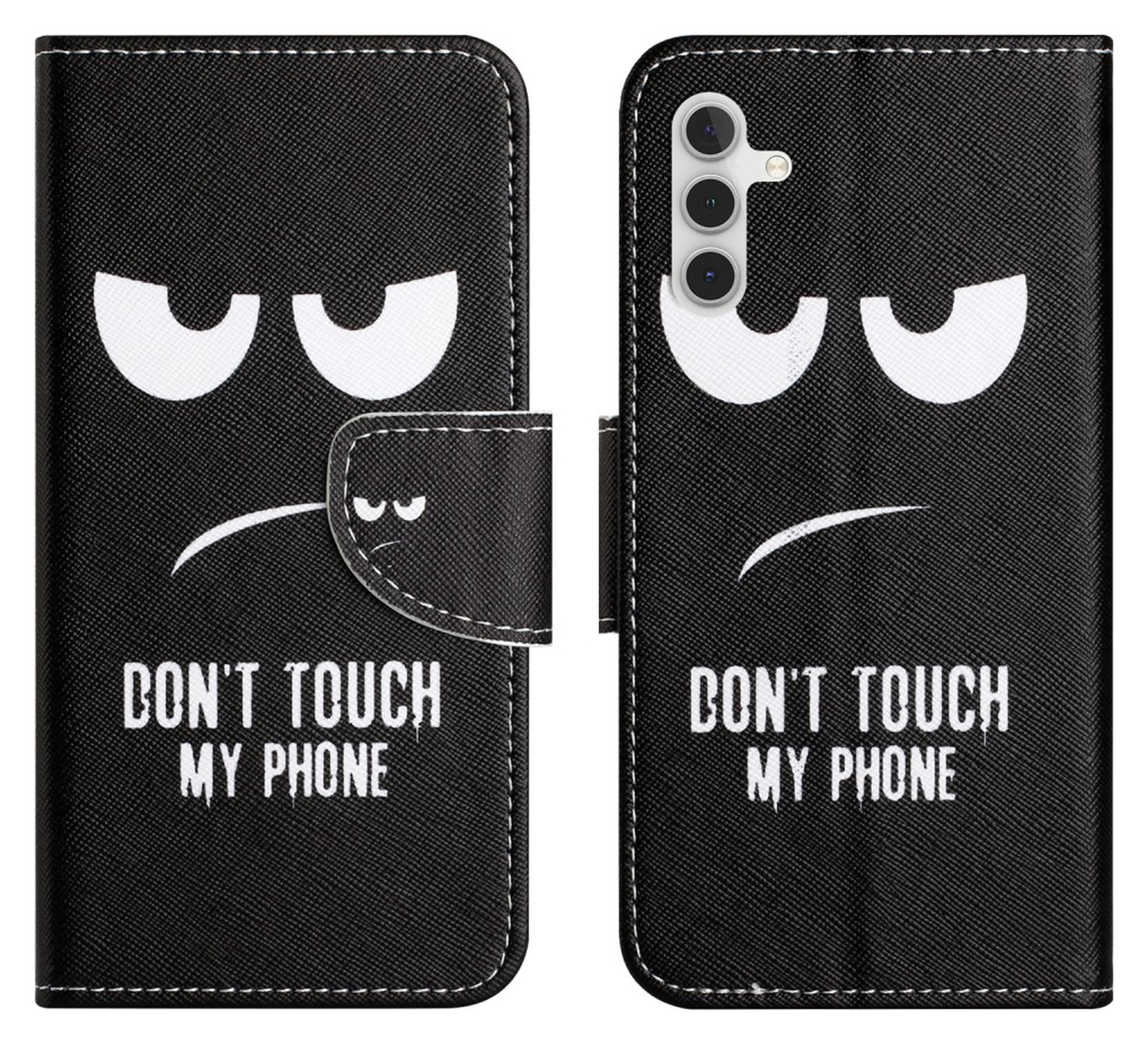 Samsung Galaxy A36 Hoesje Print Book Case met Pasjeshouder Touch afbeelding 1