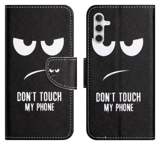 Samsung Galaxy A36 Hoesje Print Book Case met Pasjeshouder Touch afbeelding 1