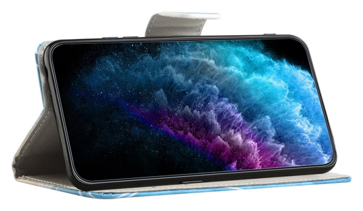Samsung Galaxy A36 Hoesje Print Book Case met Pasjeshouder Touch afbeelding 3