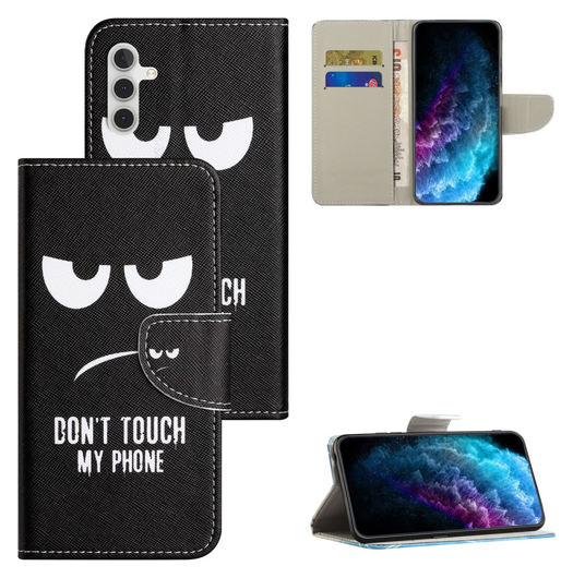 Samsung Galaxy A36 Hoesje Print Book Case met Pasjeshouder Touch afbeelding 6