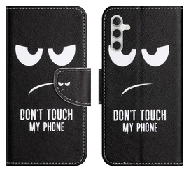 Samsung Galaxy A36 Hoesje Print Book Case met Pasjeshouder Touch