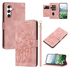 Samsung Galaxy A26 Hoesje Tulpen Book Case met Pasjeshouder Roze afbeelding 2