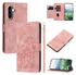 Samsung Galaxy A36 Hoesje Tulpen Book Case met Pasjeshouder Roze afbeelding 11