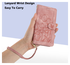 Samsung Galaxy A36 Hoesje Tulpen Book Case met Pasjeshouder Roze afbeelding 6