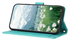 Samsung Galaxy A36 Hoesje Tulpen Book Case met Pasjeshouder Groen afbeelding 13