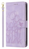 Samsung Galaxy A36 Hoesje Tulpen Book Case met Pasjeshouder Paars