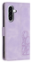 Samsung Galaxy A36 Hoesje Tulpen Book Case met Pasjeshouder Paars afbeelding 14