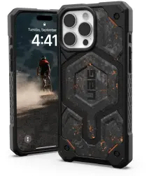 UAG Monarch Pro Limited Edition iPhone 16 Pro Max Hoesje Forged Carbon afbeelding
