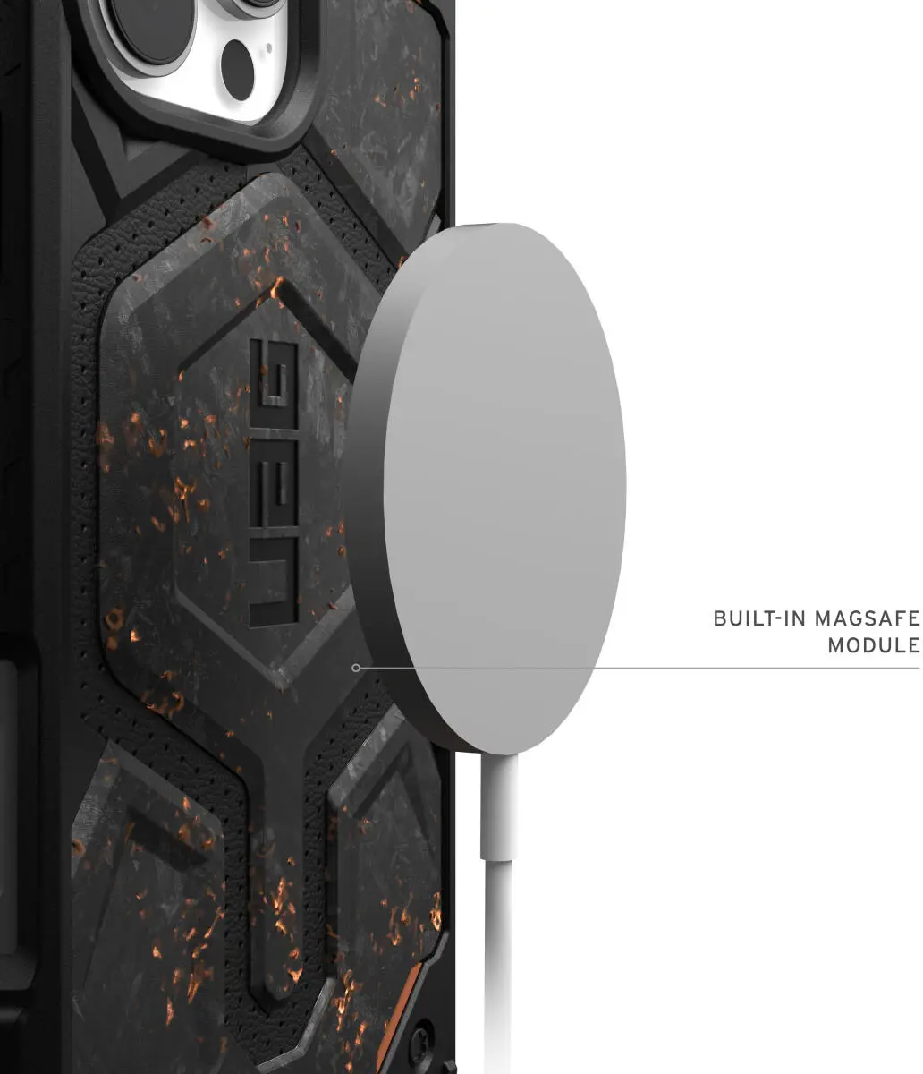 UAG Monarch Pro Limited Edition iPhone 16 Pro Max Hoesje Forged Carbon afbeelding 4