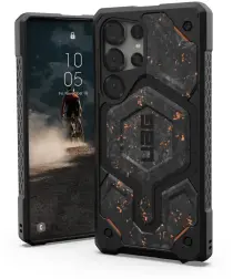 UAG Monarch Pro Limited Edition Samsung Galaxy S25 Ultra Hoesje Forged Carbon afbeelding