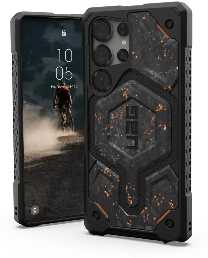 UAG Monarch Pro Limited Edition Samsung Galaxy S25 Ultra Hoesje Forged Carbon afbeelding 1