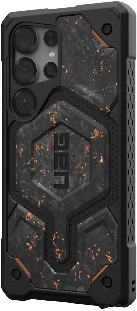 UAG Monarch Pro Limited Edition Samsung Galaxy S25 Ultra Hoesje Forged Carbon afbeelding 12