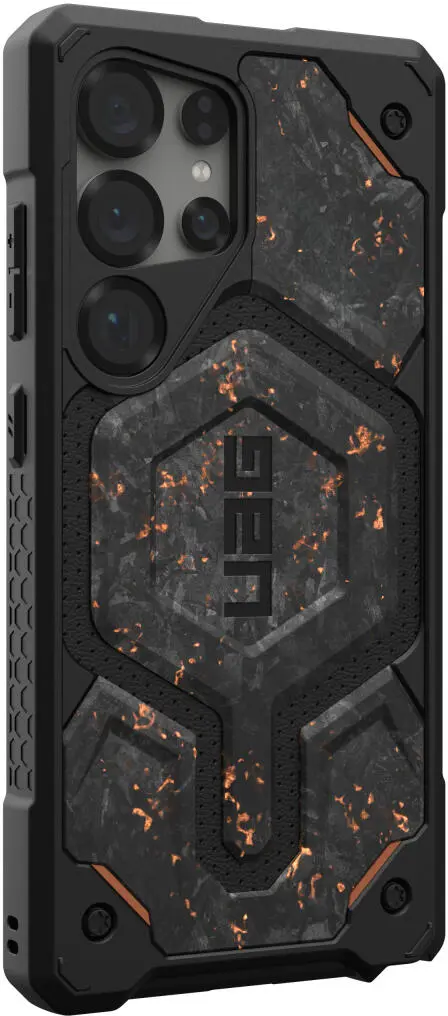 UAG Monarch Pro Limited Edition Samsung Galaxy S25 Ultra Hoesje Forged Carbon afbeelding 14