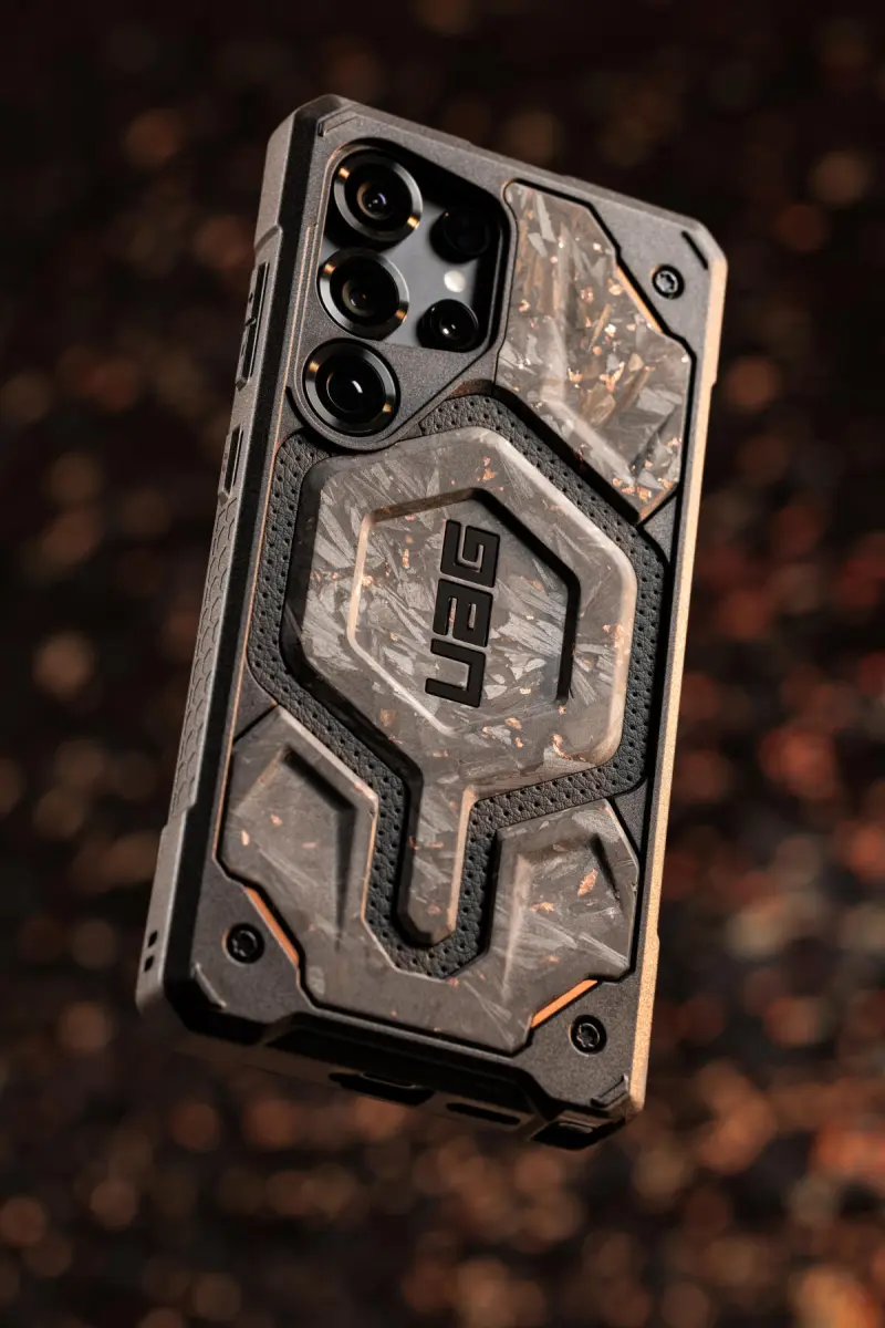 UAG Monarch Pro Limited Edition Samsung Galaxy S25 Ultra Hoesje Forged Carbon afbeelding 6