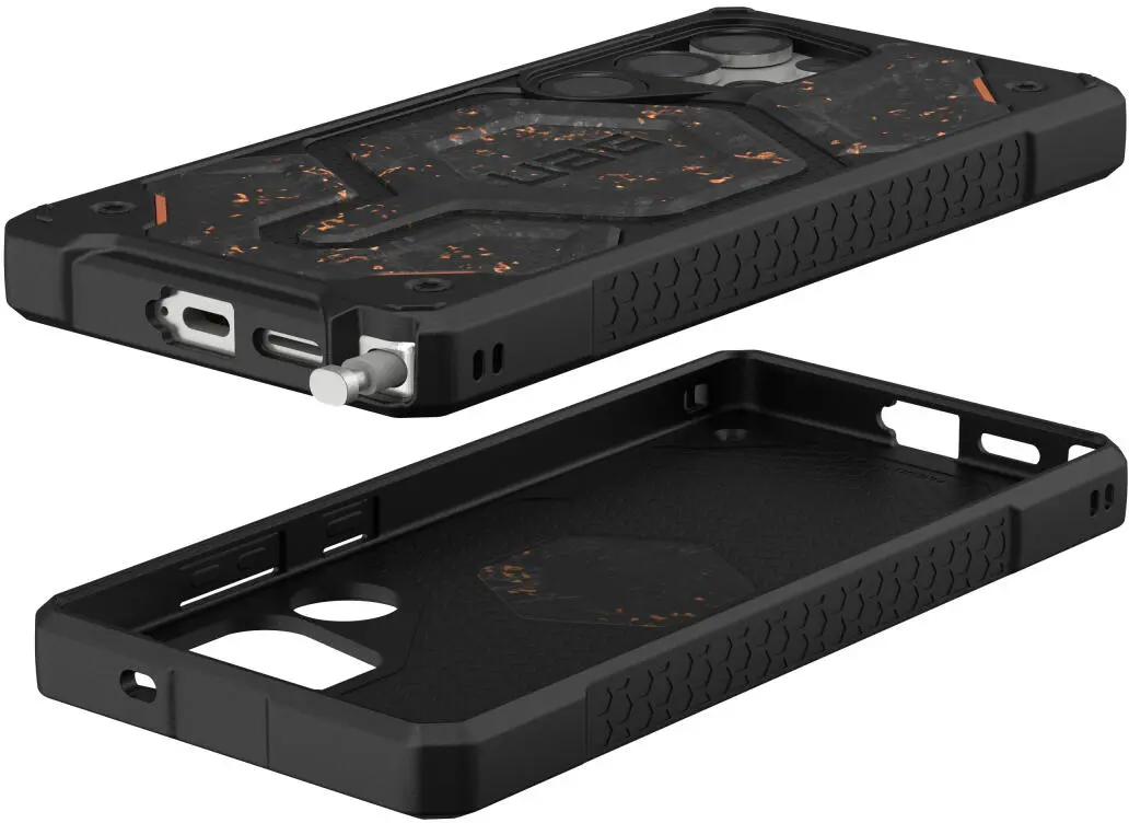 UAG Monarch Pro Limited Edition Samsung Galaxy S25 Ultra Hoesje Forged Carbon afbeelding 13