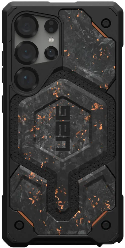 UAG Monarch Pro Limited Edition Samsung Galaxy S25 Ultra Hoesje Forged Carbon afbeelding 11