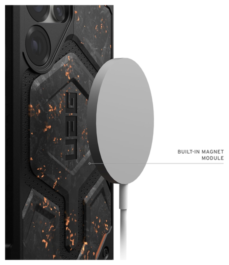 UAG Monarch Pro Limited Edition Samsung Galaxy S25 Ultra Hoesje Forged Carbon afbeelding 4