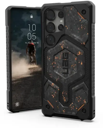 UAG Monarch Pro Limited Edition Samsung Galaxy S25 Ultra Hoesje Forged Carbon afbeelding 1