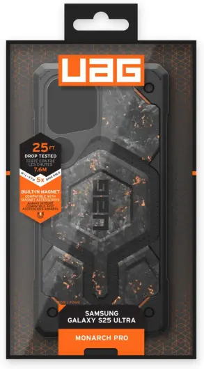 UAG Monarch Pro Limited Edition Samsung Galaxy S25 Ultra Hoesje Forged Carbon afbeelding 19