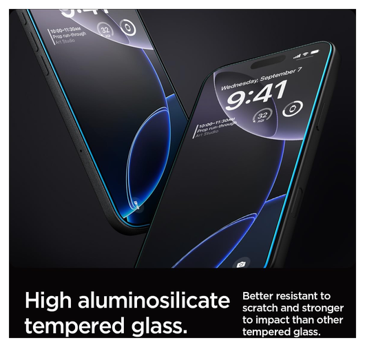 Spigen Ultra Hybrid MagFit Pack iPhone 16 Pro Max Hoesje + Tempered Glass afbeelding 6