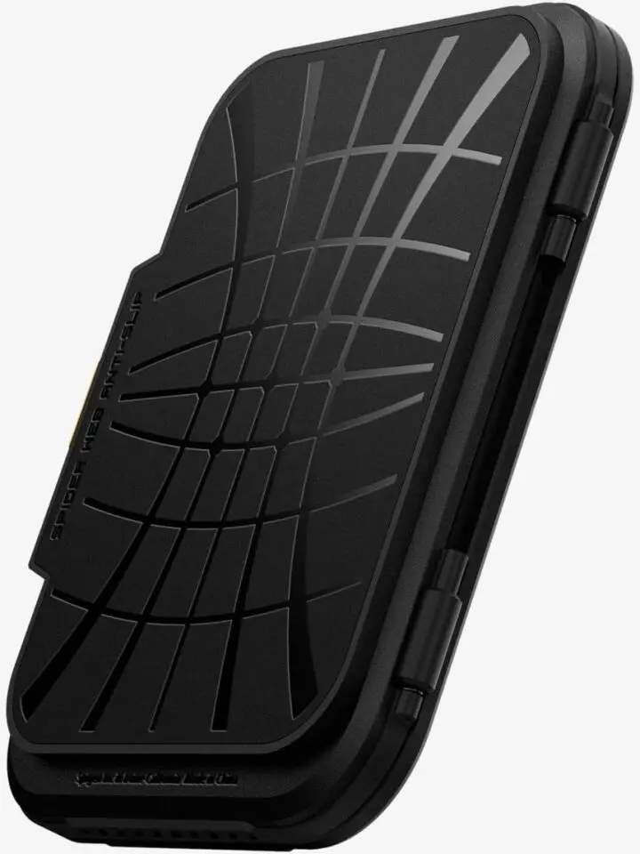 Spigen Lock Fit MagFit MagSafe Portemonee en Kaarthouder voor Pasjes Zwart afbeelding 18