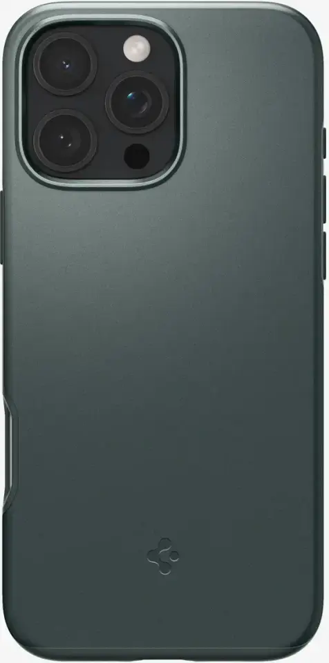 Spigen Thin Fit MagFit Apple iPhone Hoesje MagSafe Back Cover Metaal Groen afbeelding 10