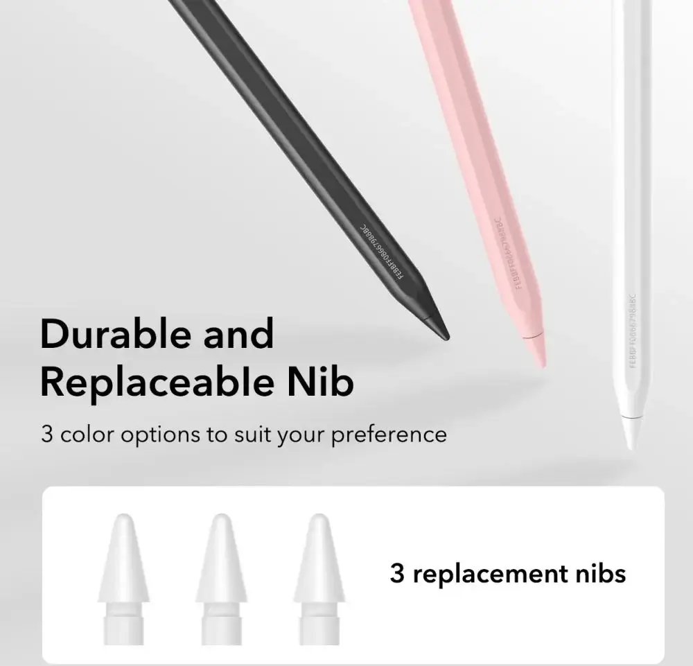 ESR Geo Universele Actieve Stylus Pen met Apple Find My Wit afbeelding 7