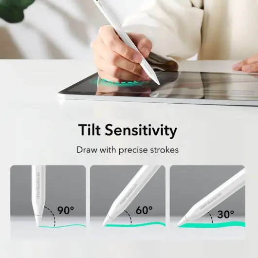 ESR Geo Universele Actieve Stylus Pen met Apple Find My Wit afbeelding 5