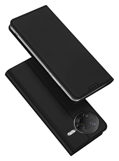 Dux Ducis Skin Pro Xiaomi Poco F7 Pro Hoesje Portemonnee Book Case Zwart afbeelding 4