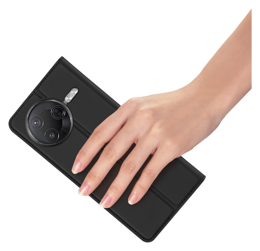 Dux Ducis Skin Pro Xiaomi Poco F7 Pro Hoesje Portemonnee Book Case Zwart afbeelding 7