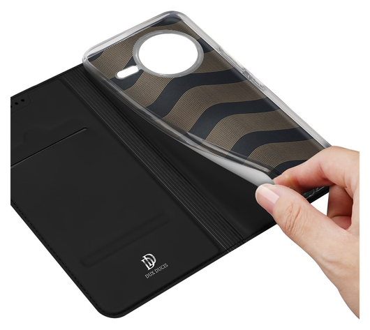 Dux Ducis Skin Pro Xiaomi Poco F7 Pro Hoesje Portemonnee Book Case Zwart afbeelding 8