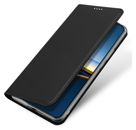 Dux Ducis Skin Pro Xiaomi Poco F7 Pro Hoesje Portemonnee Book Case Zwart