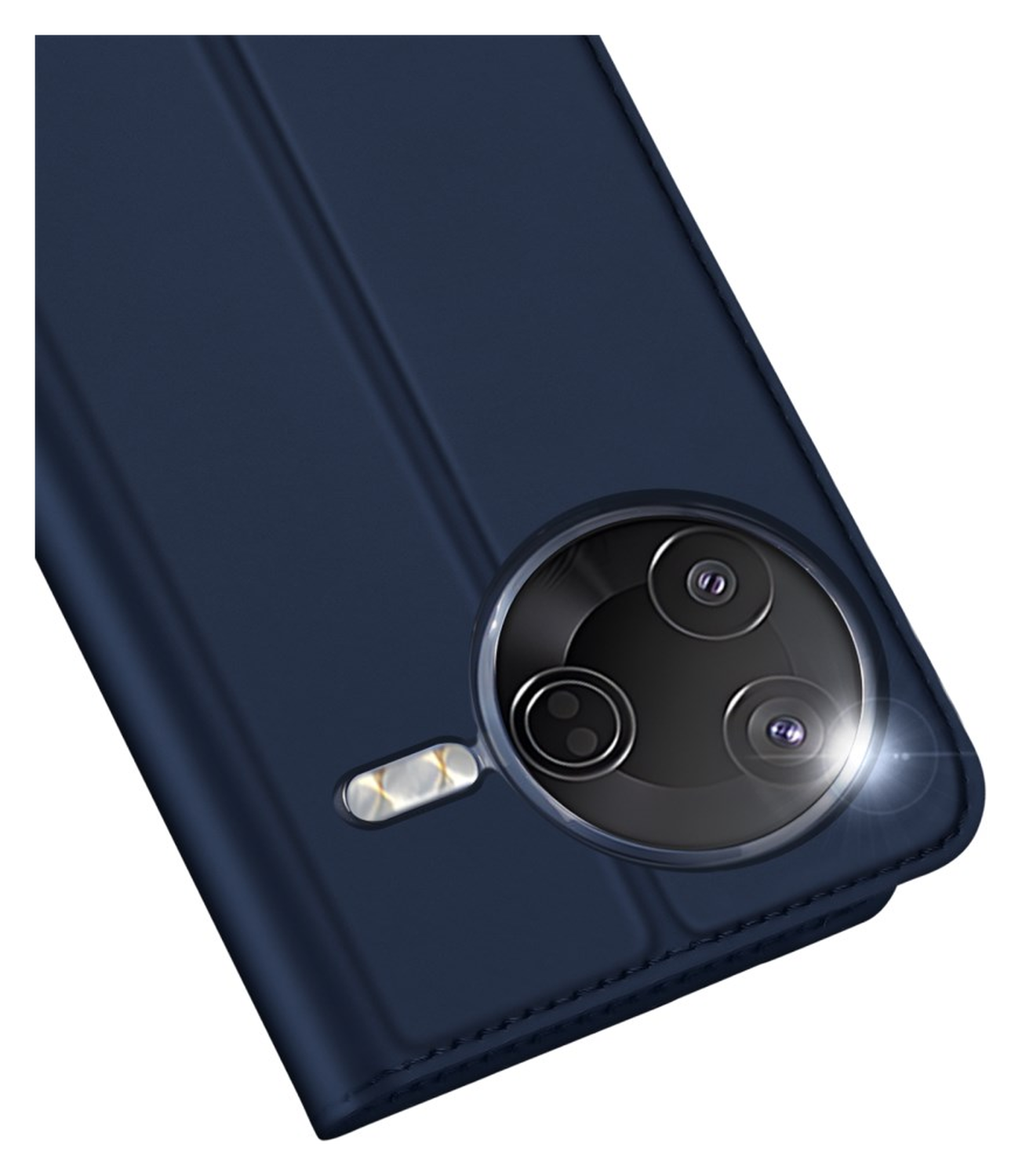 Dux Ducis Skin Pro Xiaomi Poco F7 Pro Hoesje Portemonnee Book Case Blauw afbeelding 5