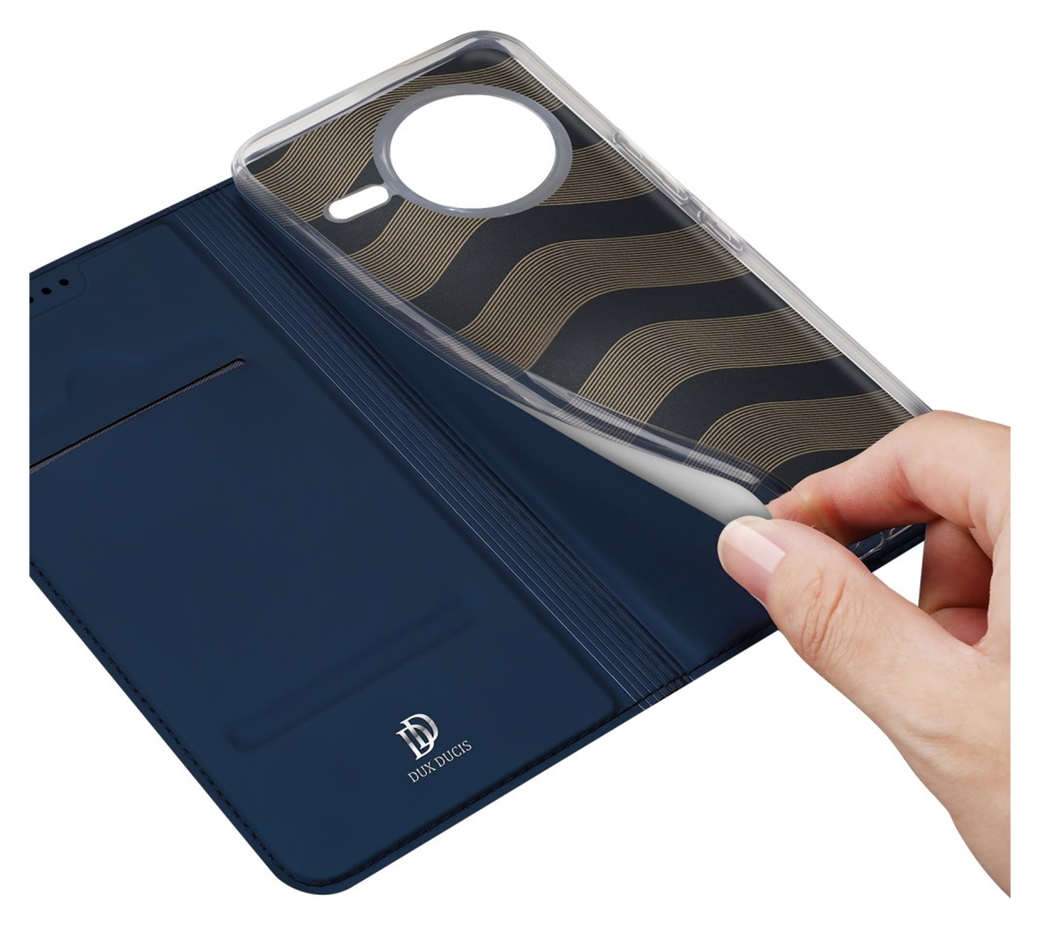 Dux Ducis Skin Pro Xiaomi Poco F7 Pro Hoesje Portemonnee Book Case Blauw afbeelding 8