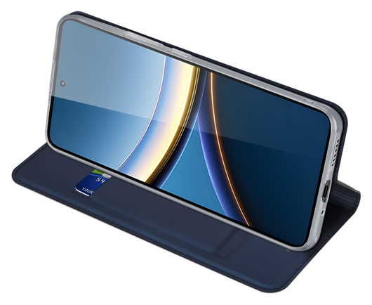 Dux Ducis Skin Pro Xiaomi Poco F7 Pro Hoesje Portemonnee Book Case Blauw afbeelding 6