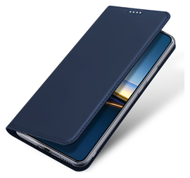 Dux Ducis Skin Pro Xiaomi Poco F7 Pro Hoesje Portemonnee Book Case Blauw