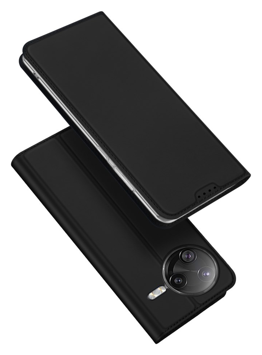 Dux Ducis Skin Pro Xiaomi Poco F7 Ultra Hoesje Portemonnee Book Case Zwart afbeelding 4
