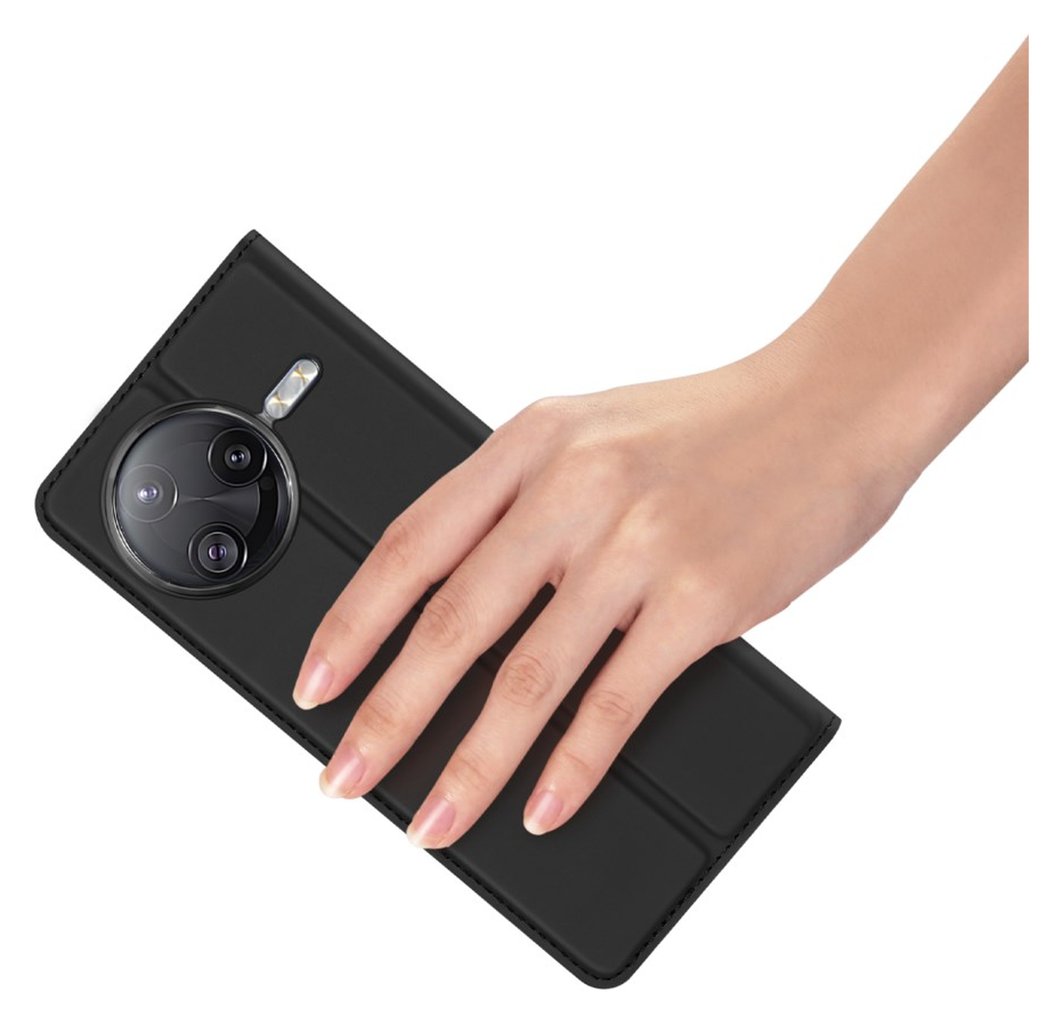 Dux Ducis Skin Pro Xiaomi Poco F7 Ultra Hoesje Portemonnee Book Case Zwart afbeelding 7