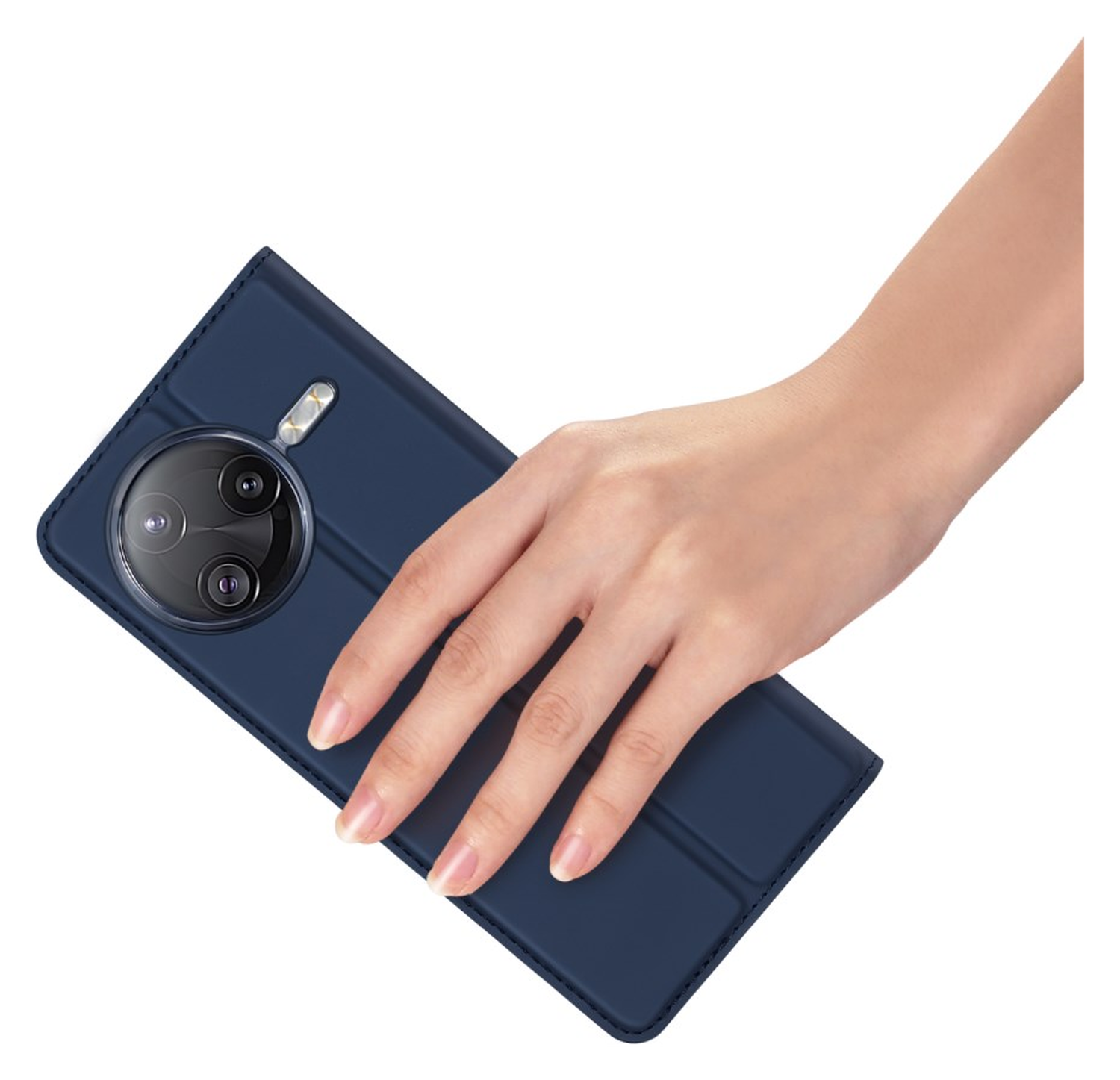 Dux Ducis Skin Pro Xiaomi Poco F7 Ultra Hoesje Portemonnee Book Case Blauw afbeelding 7