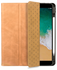 Rosso Elite iPad 10.2 / Pro 10.5 Hoes 2-in-1 Echt Leer Book Case Lichtbruin