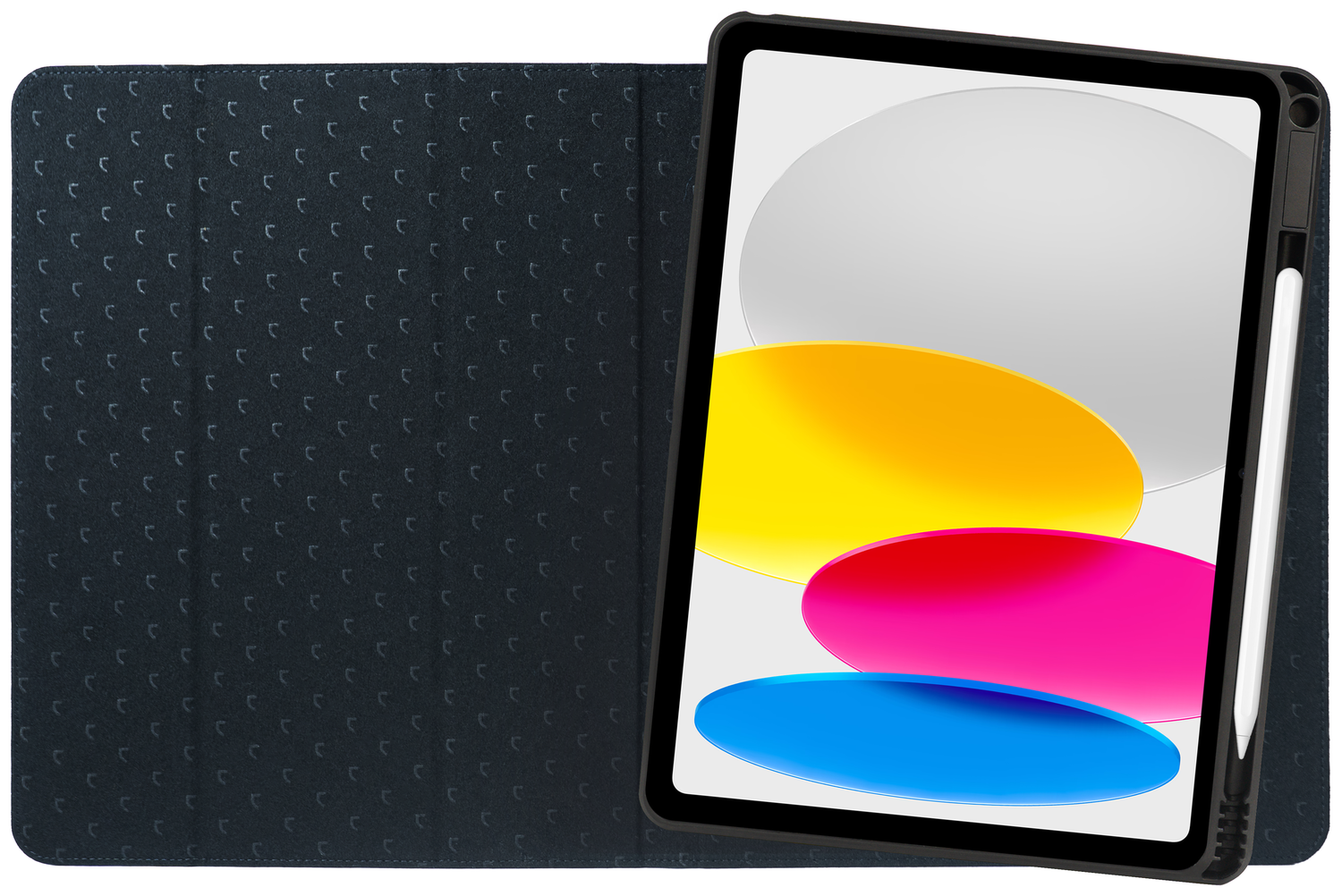 Rosso Elite iPad 11 (2025) / 10.9 (2022) Hoes 2-in-1 Echt Leer Zwart afbeelding 8