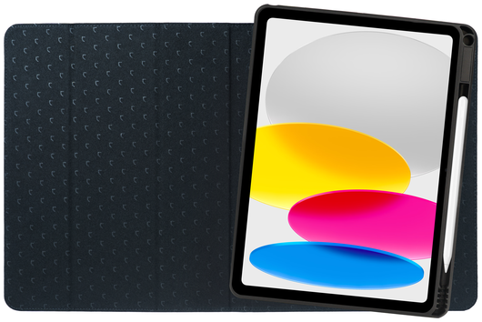 Rosso Elite iPad 11 (2025) / 10.9 (2022) Hoes 2-in-1 Echt Leer Zwart afbeelding 8