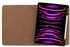 Rosso Elite iPad Pro 12.9 Hoes 2-in-1 Echt Leer Book Case Bruin afbeelding 8